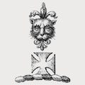 Barlow family crest, coat of arms