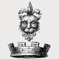 Cowley family crest, coat of arms