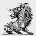 Eldon family crest, coat of arms
