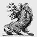 Hickie family crest, coat of arms