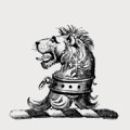 Mawhood family crest, coat of arms