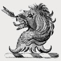 Kettleby family crest, coat of arms