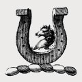 Smyth family crest, coat of arms