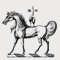Mayne family crest, coat of arms