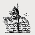 Hughes family crest, coat of arms