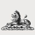 Stevenson family crest, coat of arms