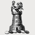 Nussey family crest, coat of arms
