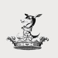 Hippisley family crest, coat of arms