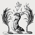 Young family crest, coat of arms