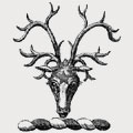 Deane family crest, coat of arms