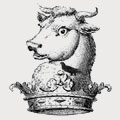 Massy family crest, coat of arms