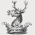Yetsworth family crest, coat of arms