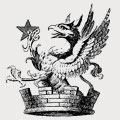 Woolaston family crest, coat of arms