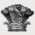 Warren family crest, coat of arms