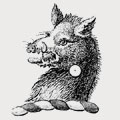 Goodford family crest, coat of arms