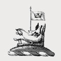 Plumridge family crest, coat of arms