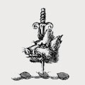 Gwyn family crest, coat of arms