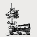 Cradock family crest, coat of arms