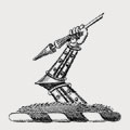 Gilbert family crest, coat of arms