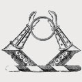 Musgrave family crest, coat of arms