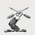 Goodall family crest, coat of arms