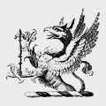 Slegge family crest, coat of arms