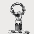 Moulton family crest, coat of arms