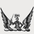 Kempenfelt family crest, coat of arms