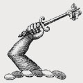Macmahon family crest, coat of arms