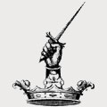 Gordon family crest, coat of arms