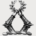 Whitelocke Lloyd family crest, coat of arms