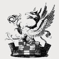 Elkington family crest, coat of arms