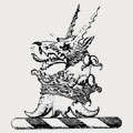 Gartside family crest, coat of arms