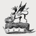 Tunnicliffe family crest, coat of arms