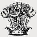 Warren family crest, coat of arms