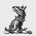 Foxall family crest, coat of arms