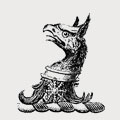 Todd family crest, coat of arms