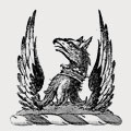 Saxton family crest, coat of arms