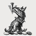 Dunbar family crest, coat of arms