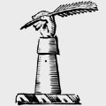 Screvener family crest, coat of arms