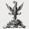 Ward family crest, coat of arms