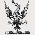 Repington family crest, coat of arms
