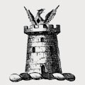 Plucknett family crest, coat of arms