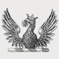 Middlecote family crest, coat of arms