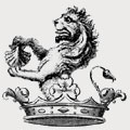 Lomax family crest, coat of arms