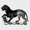 Clough family crest, coat of arms