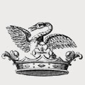 Folkard family crest, coat of arms