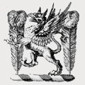 Griffin family crest, coat of arms