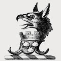 Hudson family crest, coat of arms