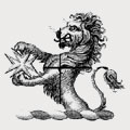 March-De Lisle-Phillipps family crest, coat of arms